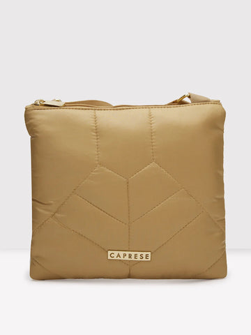 Caprese Clara Medium Ochre Sling Bag