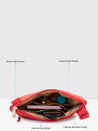 Caprese Clara Sling Medium Red