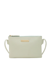 Caprese Clairice Medium Pastel Green Sling Bag
