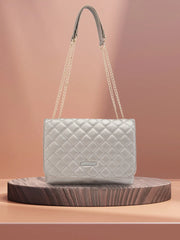 Caprese Cuddy Medium Gunmetal Sling Bag