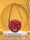 Caprese Dara Sling Medium Maroon