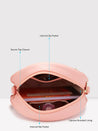 Caprese Dara Sling Medium Pink