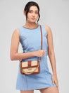 Caprese Georgia Sling Small Brown