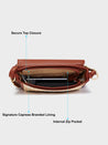 Caprese Georgia Sling Small Brown