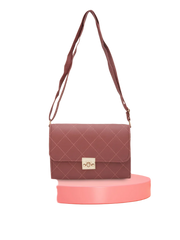Caprese Jane Medium Dusky Pink Sling Bag