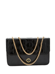 Caprese Kattie Medium Black Sling Bag