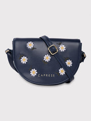 Caprese Kyle Medium Navy Sling Bag