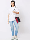 Caprese Lizzy Drawstring Sling Medium Black