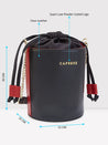 Caprese Lizzy Drawstring Sling Medium Black