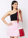 Caprese Lizzy Drawstring Sling Medium Red