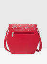 Caprese Merida Sling Medium Printed Women'S Handbag Red
