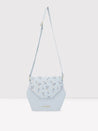 Caprese Merida Sling Medium Printed Women'S Handbag Sky Blue