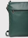 Caprese Marciano Sling Medium Striped Women'S Handbag Green