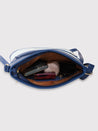 Caprese Marciano Sling Medium Striped Women'S Handbag Navy