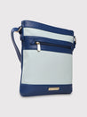 Caprese Marciano Sling Medium Striped Women'S Handbag Navy
