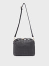 Caprese Neo Sling Medium Self Design Womens Handbag Black