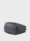 Caprese Neo Sling Medium Self Design Womens Handbag Black