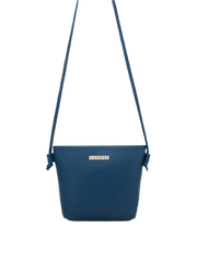Caprese Juno Small Blue Sling Bag