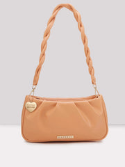 Caprese Pierre Medium Peach Sling Bag