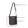 Caprese Popsicle Crossbody Sling Medium Black