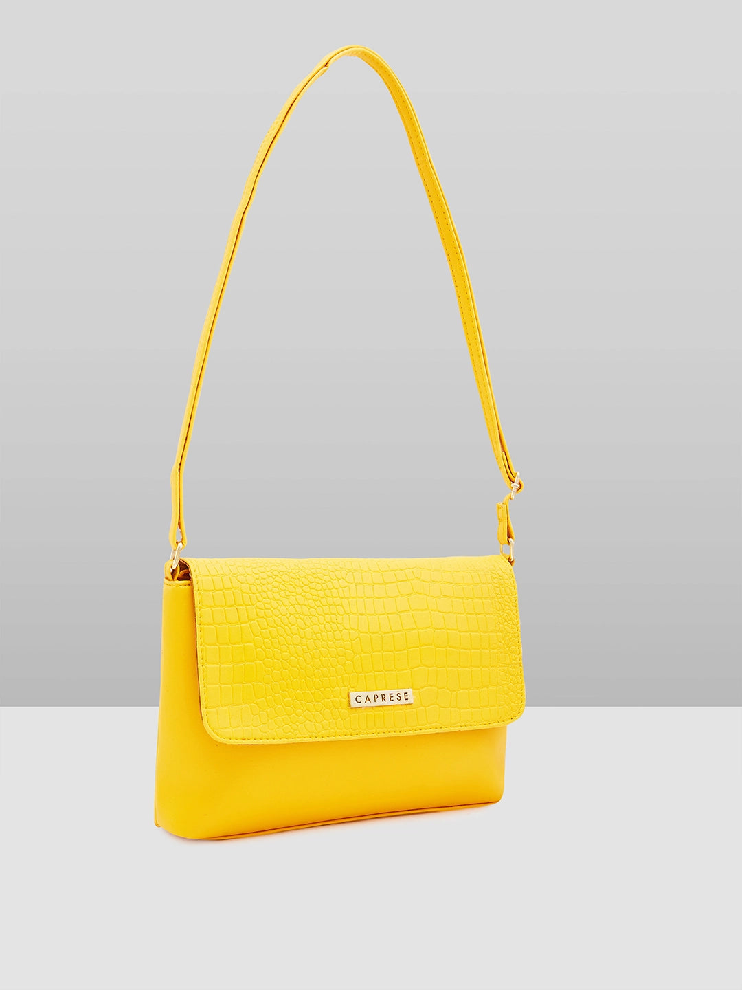 Buy Caprese Rosemary Large Yellow Ochre Sling Caprese Bags