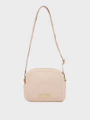 Caprese Safia Small Beige Sling Bag