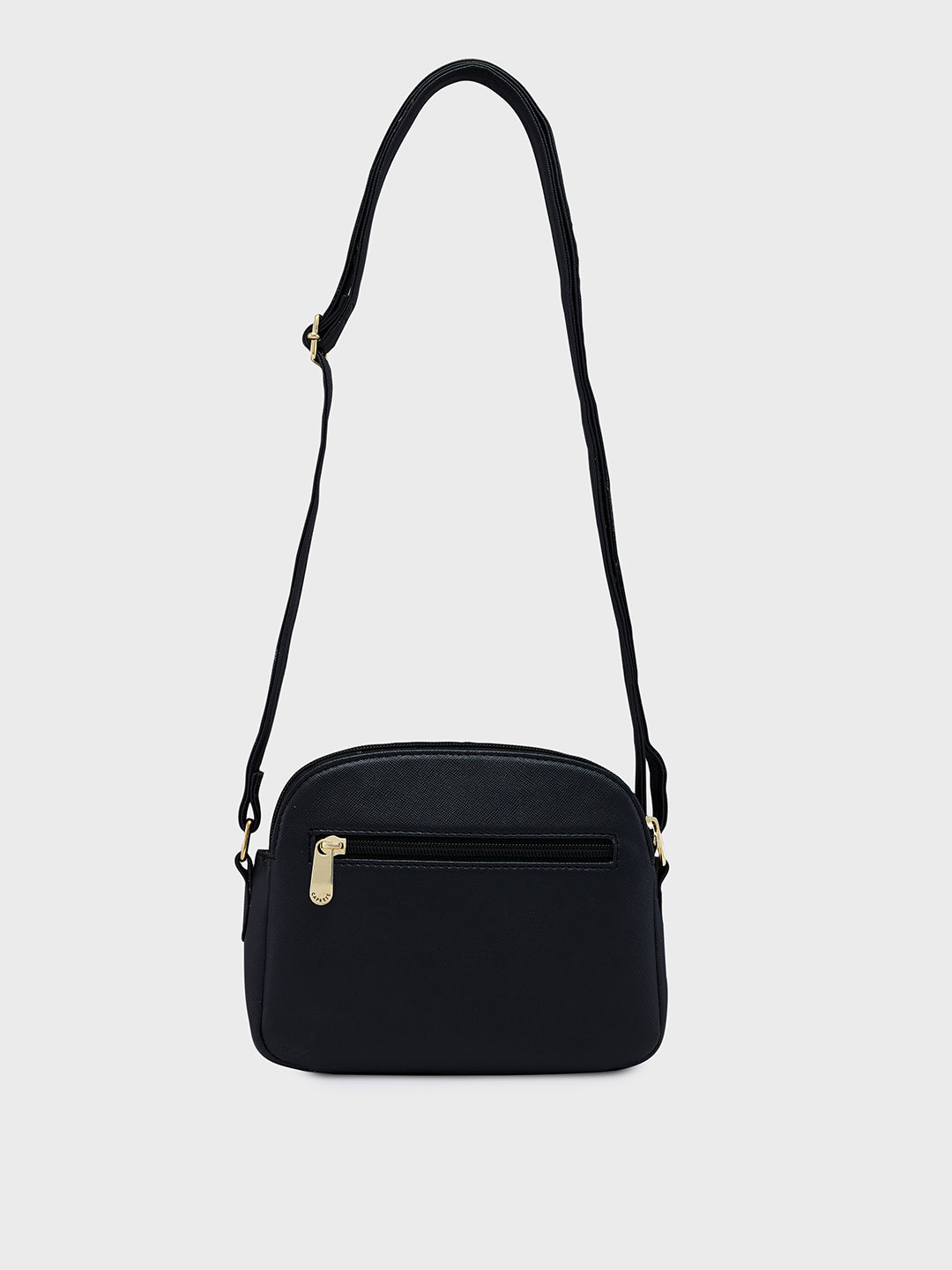 Caprese Safia Small Black Sling Bag
