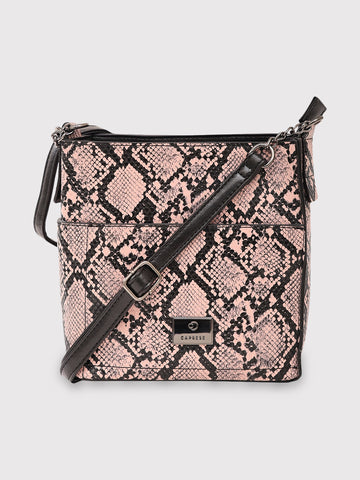 Caprese Saylor Small Pink Sling Bag