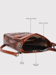 Caprese Saylor Small Tan Sling Bag