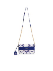 Caprese Shibori Medium Blue Sling Bag