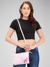 Caprese Shanaya Sling Medium Womens Handbag Pink
