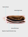 Caprese Shanaya Sling Medium Womens Handbag Pink