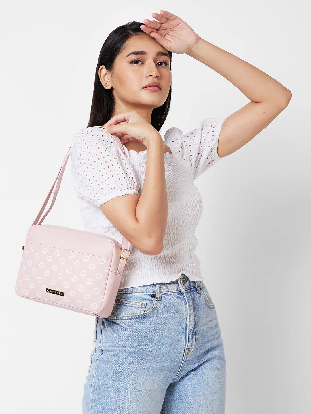 Caprese Siesta Sling Small Powder Pink