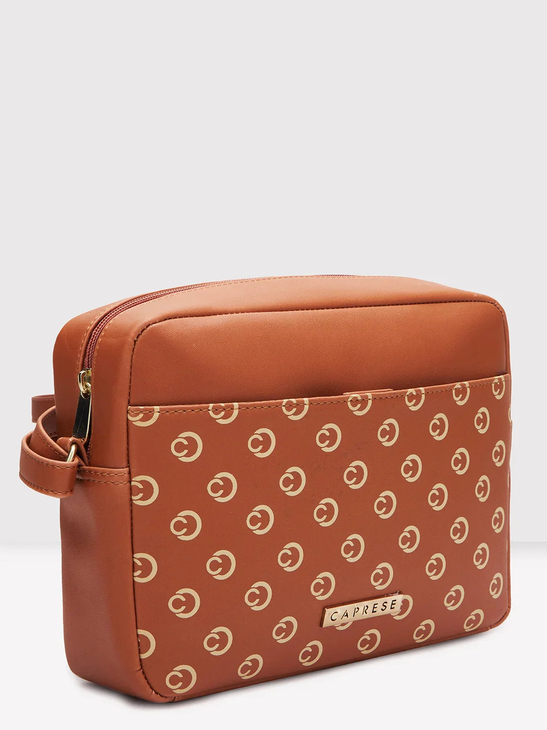 Caprese Siesta Small Tan Sling Bag