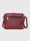 Caprese Siesta Flap Sling Small Maroon