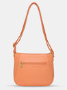 Caprese Snow Sling Medium Printed Women'S Handbag Coral