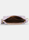 Caprese Snow Sling Medium Printed Women'S Handbag Lavender