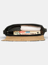 Caprese Snow Sling Small Printed Women'S Handbag Black