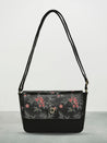 Caprese Snow Sling Small Printed Women'S Handbag Black