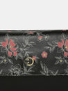 Caprese Snow Sling Small Printed Women'S Handbag Black