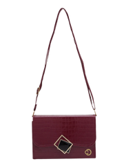 Caprese Sylvie Medium Maroon Sling Bag