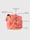 Caprese Theia Sling Small Pink