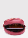 Caprese Tresna Embroidery Medium Sling Handbag Maroon