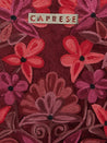Caprese Tresna Embroidery Medium Sling Handbag Maroon