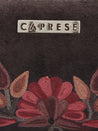 Caprese Tresna Embroidery Small Sling Handbag Brown