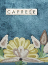 Caprese Tresna Embroidery Small Sling Handbag Green