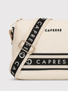 Caprese Trinity Sling Medium Solid Women'S Handbag Cream