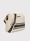 Caprese Trinity Sling Medium Solid Women'S Handbag Cream