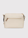 Caprese Trinity Sling Medium Solid Women'S Handbag Cream