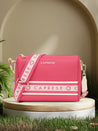 Caprese Trinity Sling Medium Solid Women'S Handbag Fuchsia